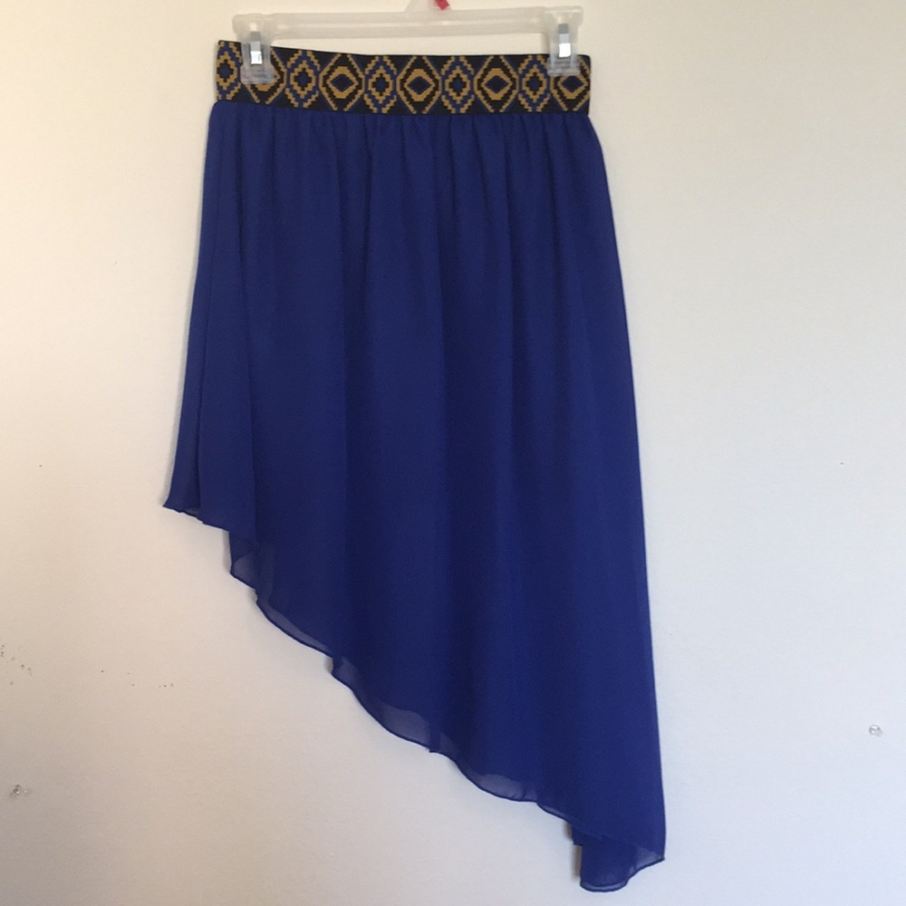 Blue skirt